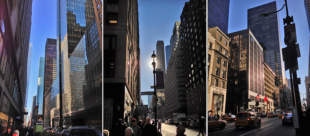 Canyon Light ,Triptych