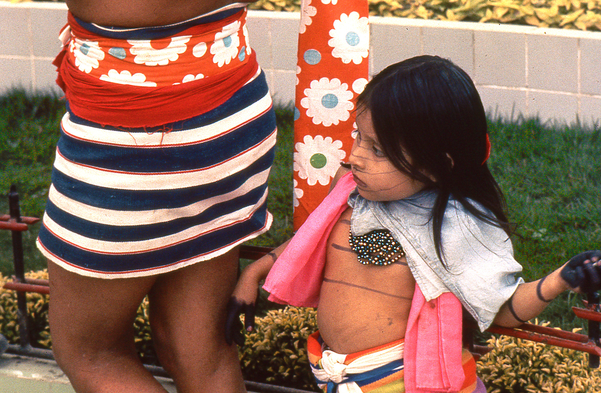 Girl with Father